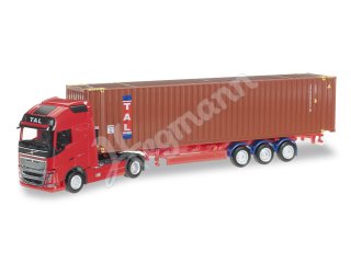 herpa 1:87 H0 Volvo FH16 GL XL Container-Sattelzug 