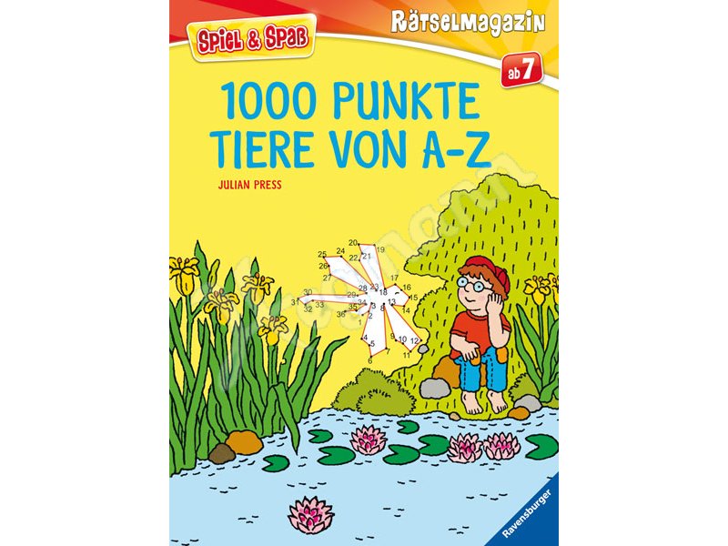 1000 Punkte Tiere A Z Serie Kinderbuecher Inhalt Ravensburger