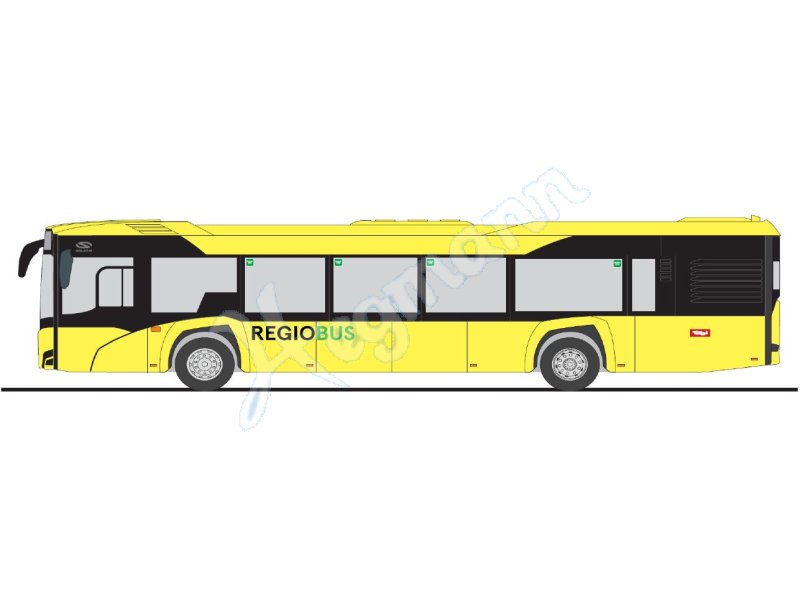 Solaris Urbino12 ´14 Regiobus Rietze 73047 H0 1:87 Solaris Urbino